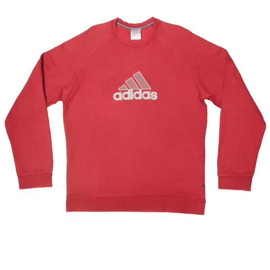 Y2K Adidas collegepaita (L)