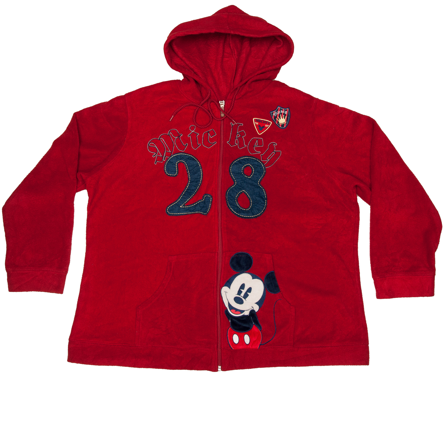 Y2K Disney Mickey fleecehuppari (L)