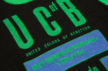 Vintage United Colors of Benetton villapaita 90-luvulta (M)