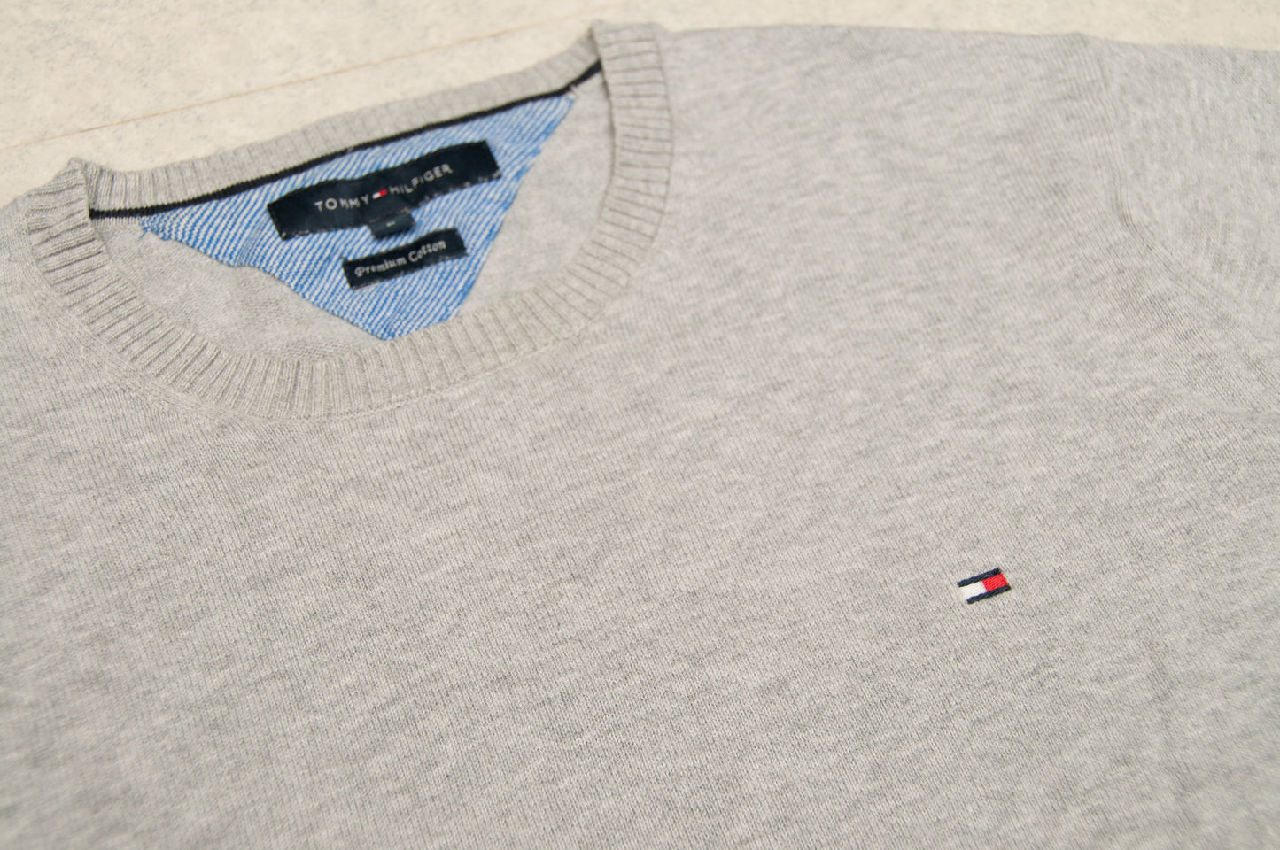 Tommy Hilfiger puuvillaneule (M)