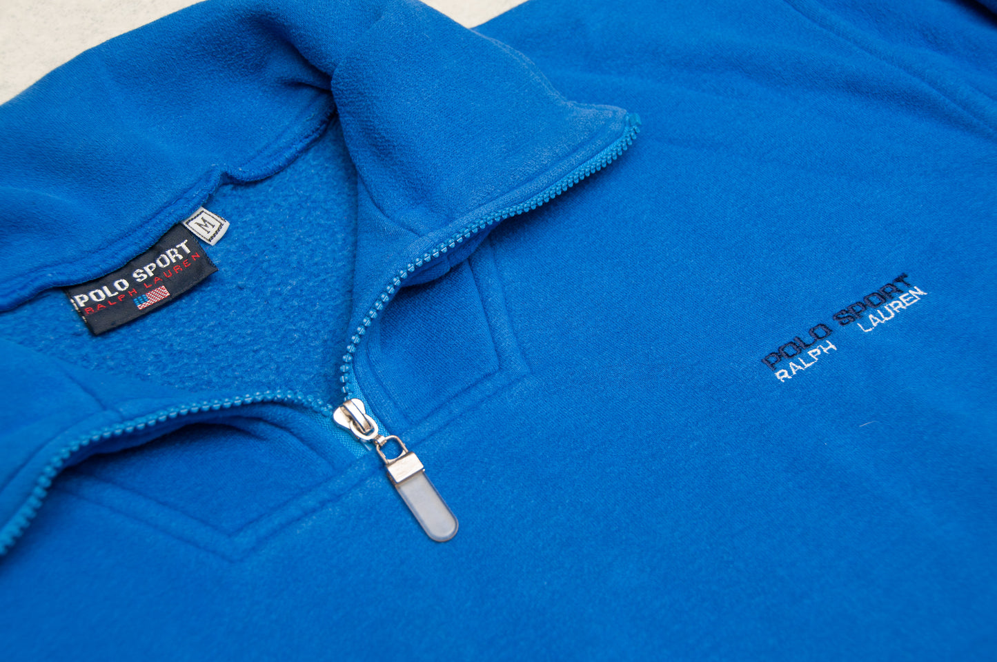 Vintage Y2K Polo Sport Ralph Lauren 1/4-zip-paita (M)