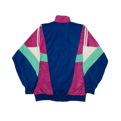 Vintage Adidas velourtakki 90-luvulta (M)