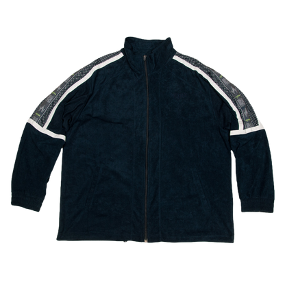 Vintage Coliseum velourtakki 90-luvulta (M)