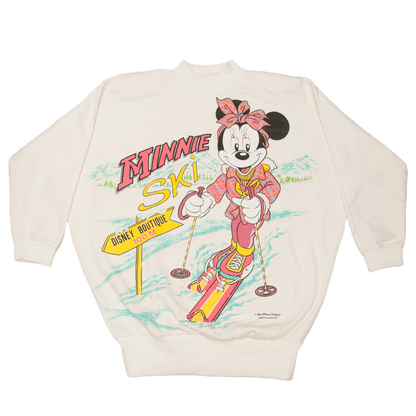 Vintage Disney Minnie Ski collegepaita 80-luvulta (S-XL)