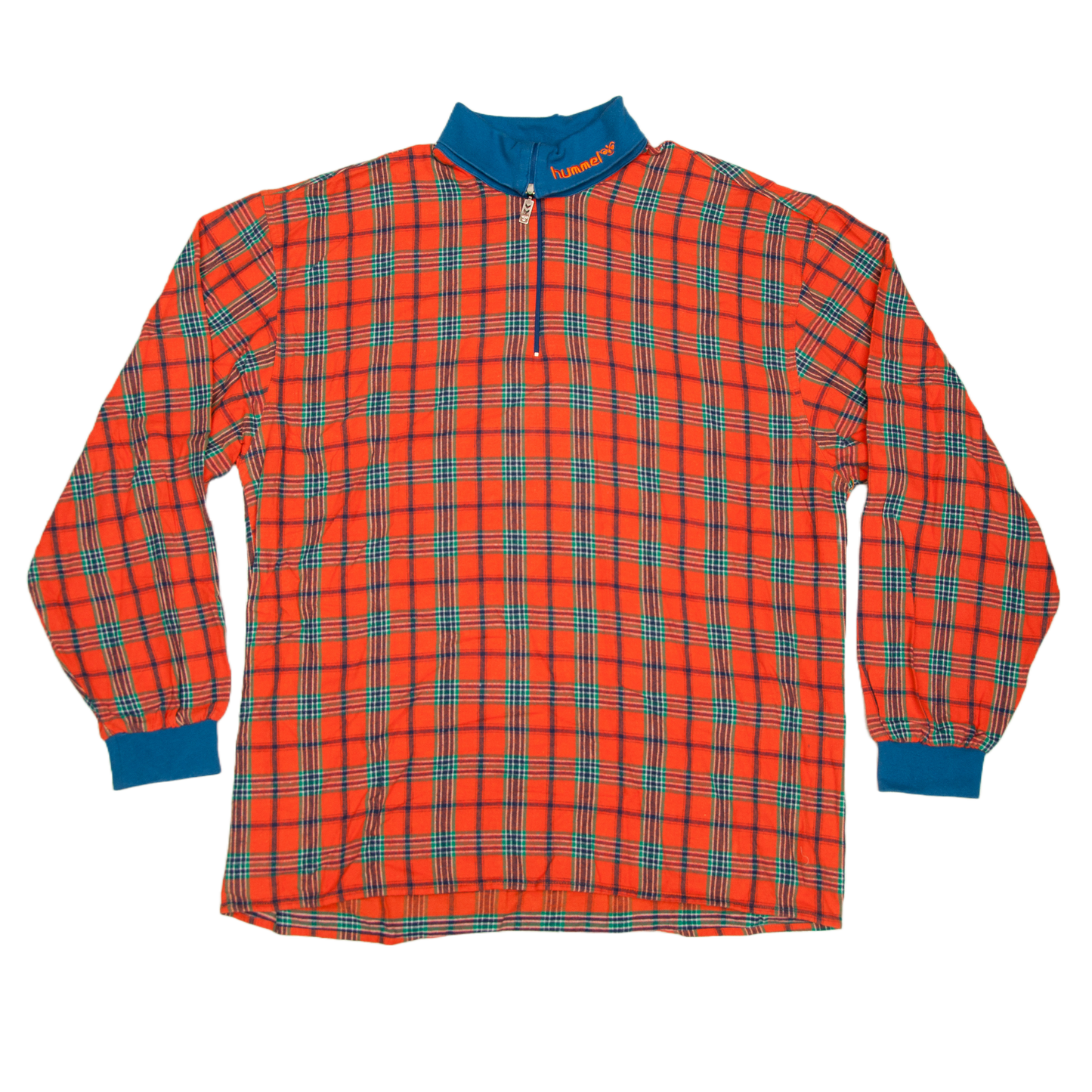 Vintage Hummel 1/4-zip-paita 90-luvun alusta (L)