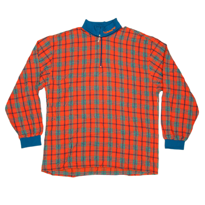 Vintage Hummel 1/4-zip-paita 90-luvun alusta (L)