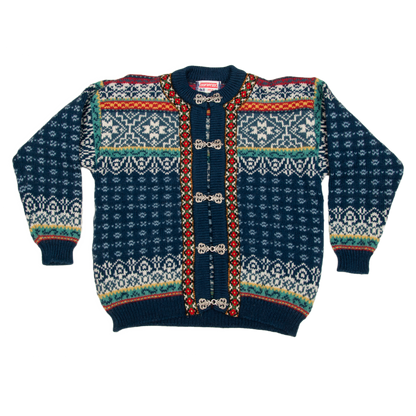 Vintage islantilainen Norwear villatakki (XS)