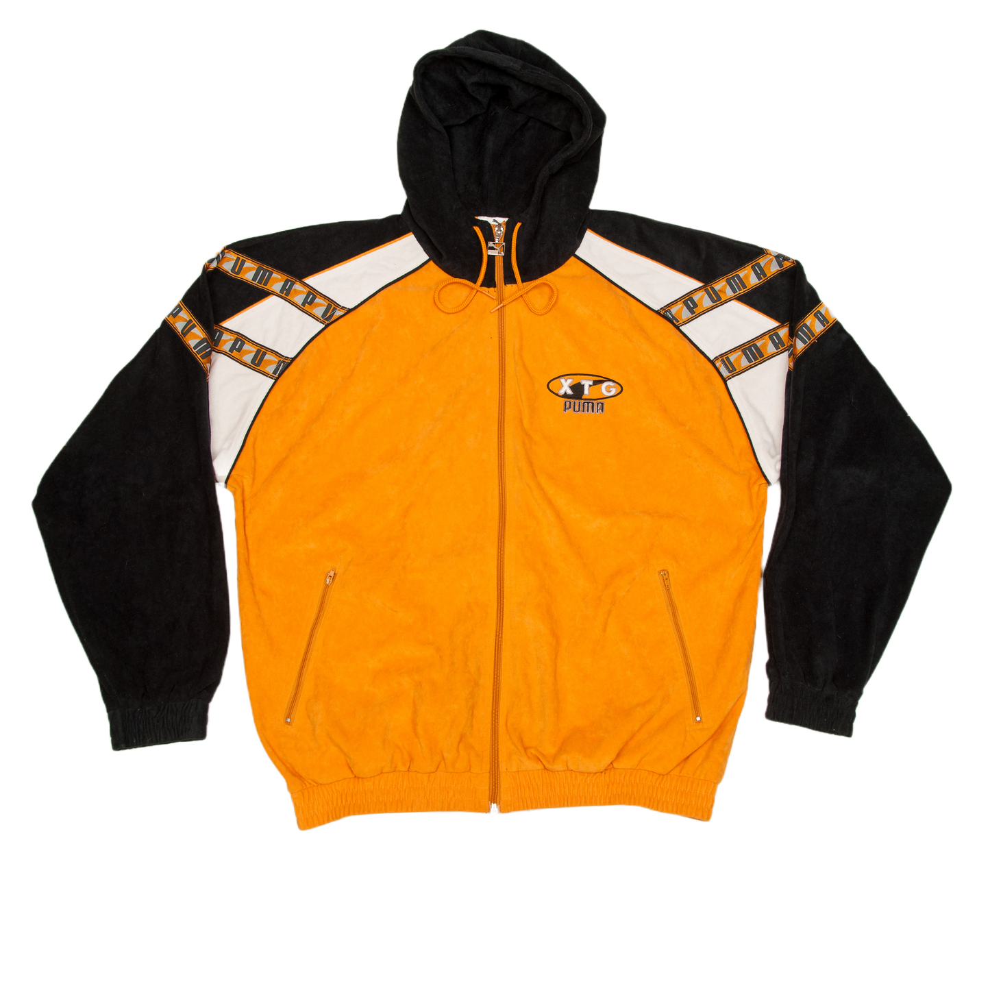 Vintage Puma XTG velourtakki 90-luvulta (M)
