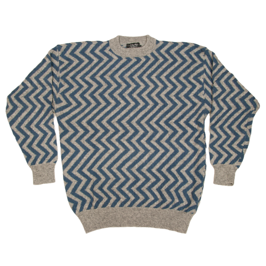 Vintage Shetland Wool villapaita 80-luvulta (M)