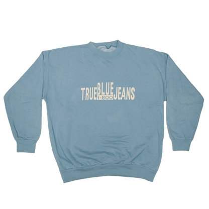 Vintage True Blue Jeans collegepaita 80-luvulta (M)
