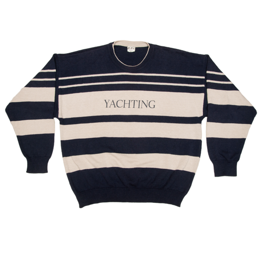 Vintage Yachting neulepaita 90-luvulta (M)